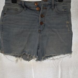 LC Lauren Conrad Light Blue Jean Shorts